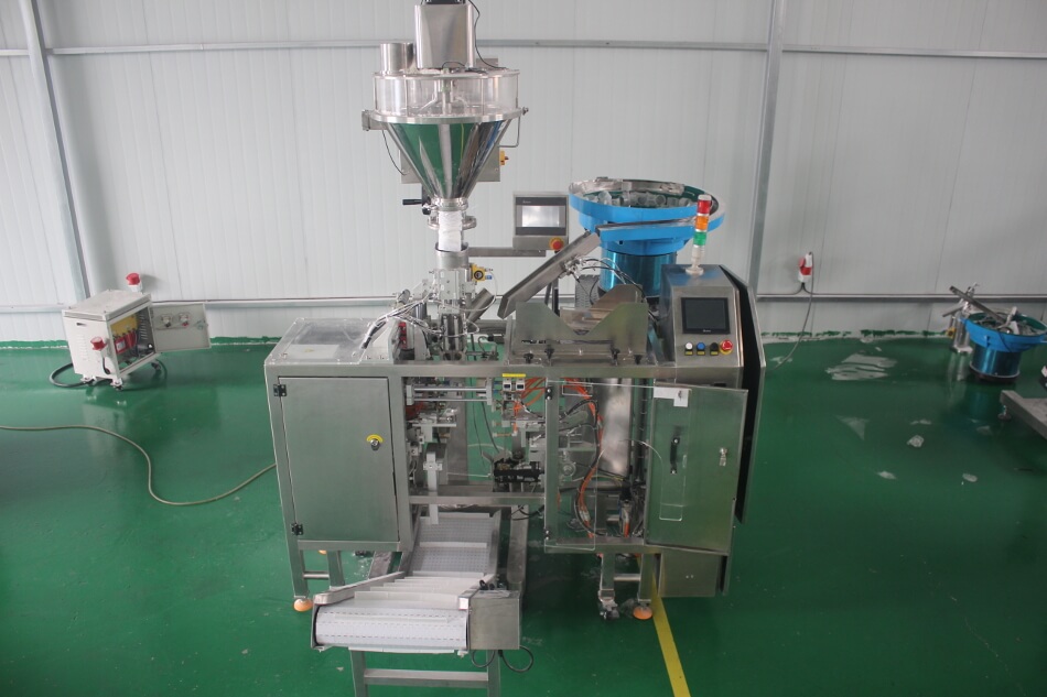 doypack-machine with auger filler 2