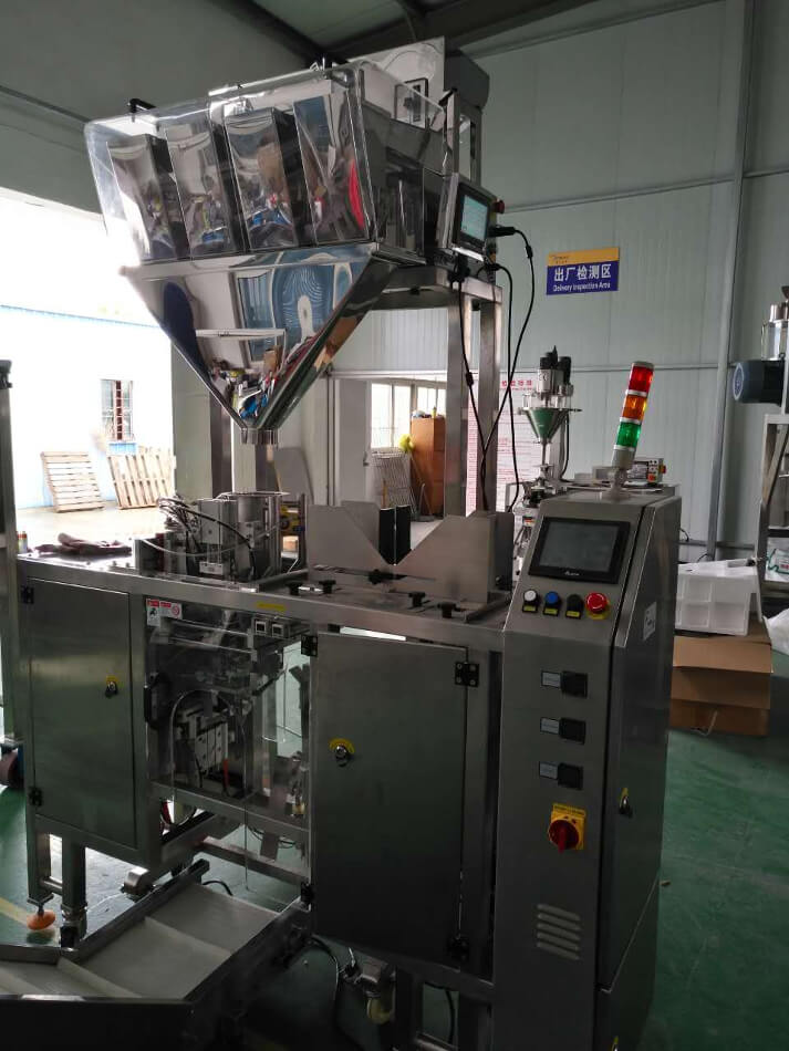 doypack machine with linear weigher 2